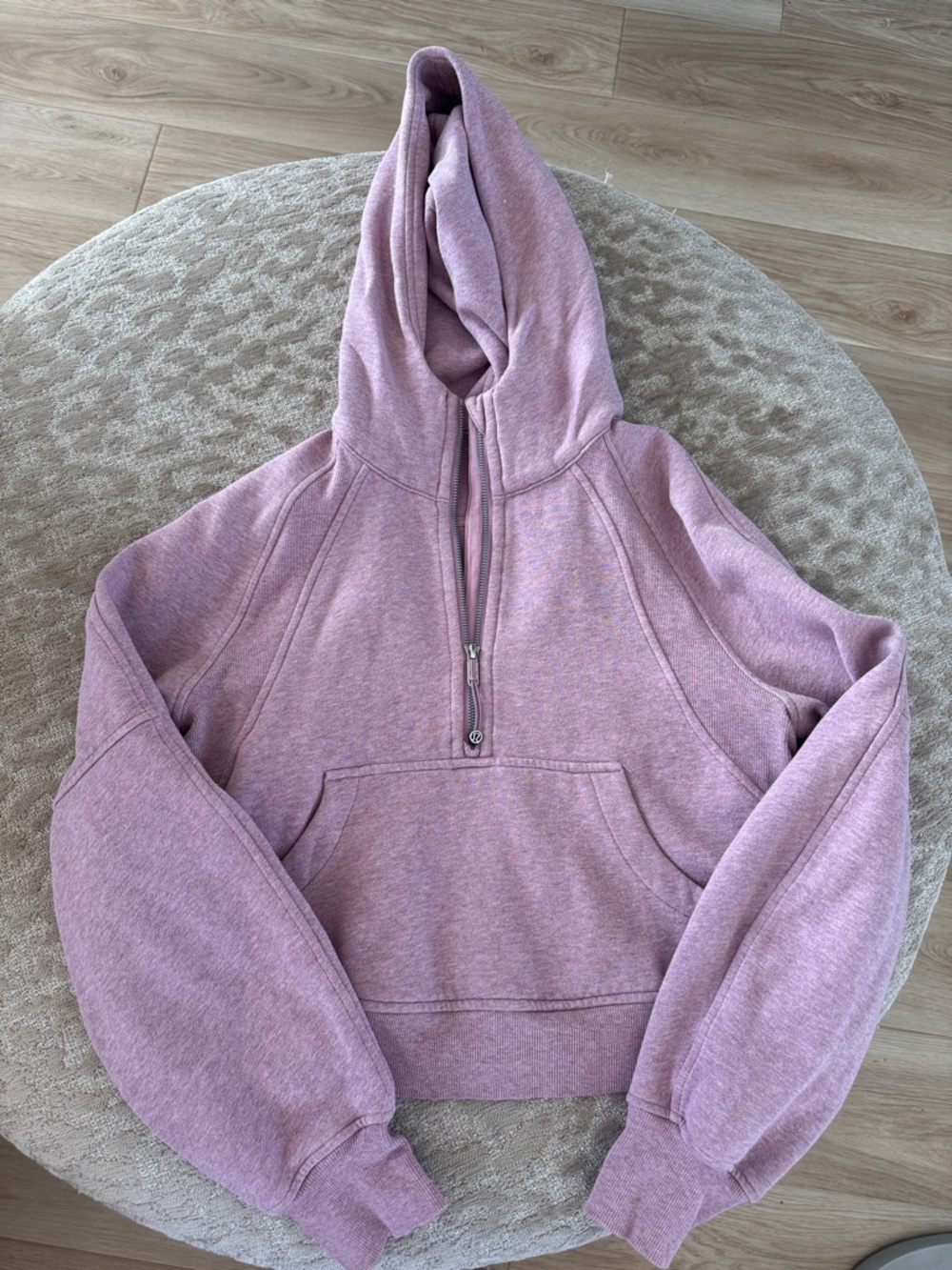 Lululemon Women’s scuba oversized half-Zip Hooded Pullover Sweatshirt - Xs/s